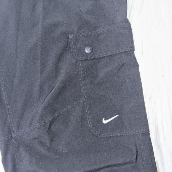 Nike Fit Dry Cargo Utility Hiking Pants Stretch Black Womens Medium M - Picture 3 of 14